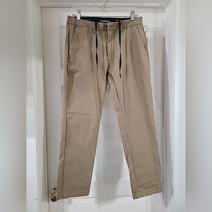 Goodfellow & Co Hennepin Tech Athletic Chino Pants Men 32x30 Brown Slim